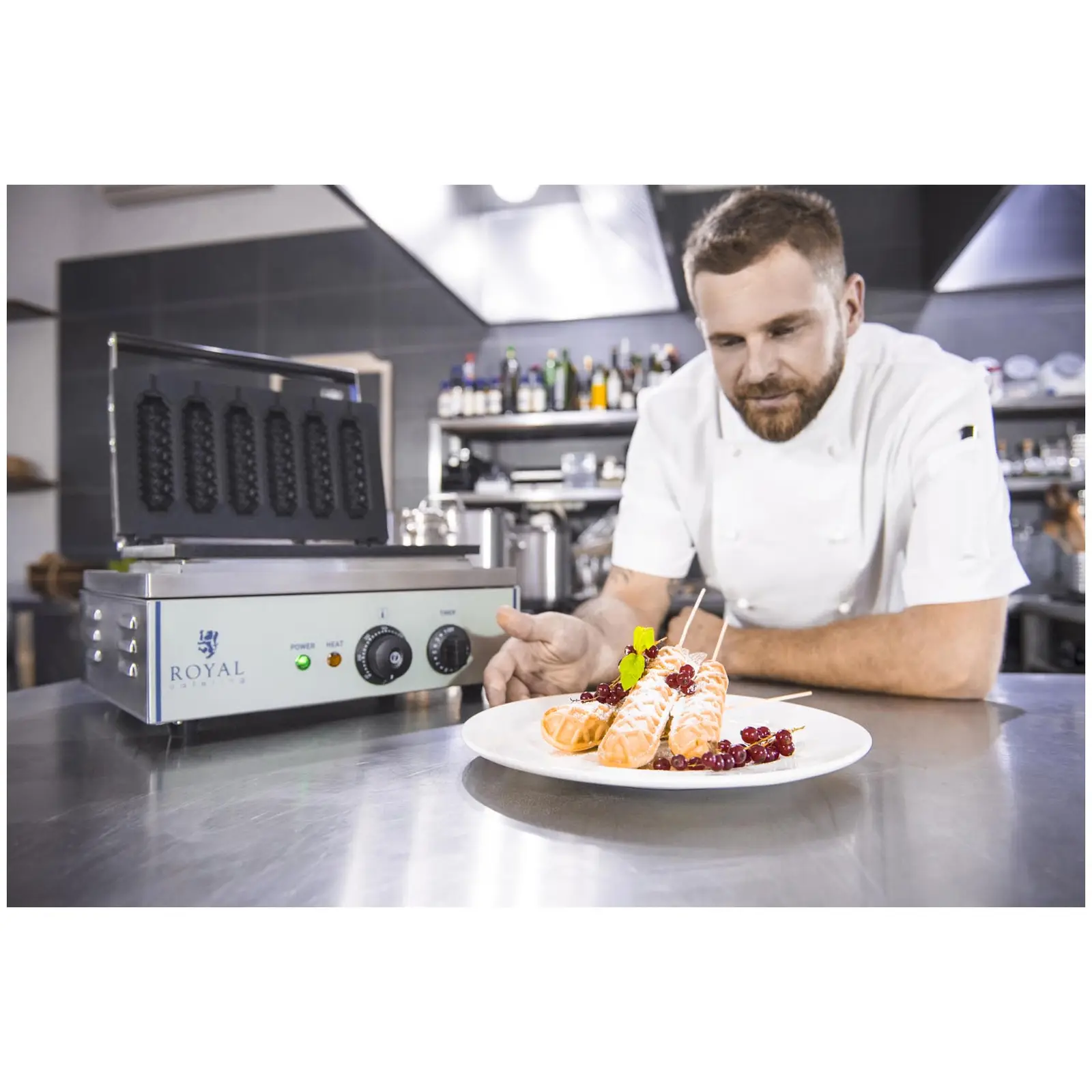 Piastra per waffle - Corn dog | RCWM-1500-S
