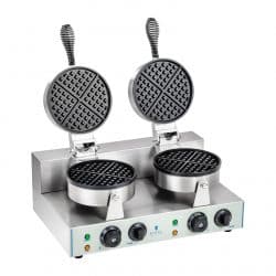 Piastra per waffle - waffle belgi rotondi | RCWM-2600-R