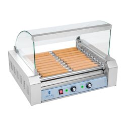 Griglia per wurstel - 11 rulli - acciaio inox | RCHG 11E