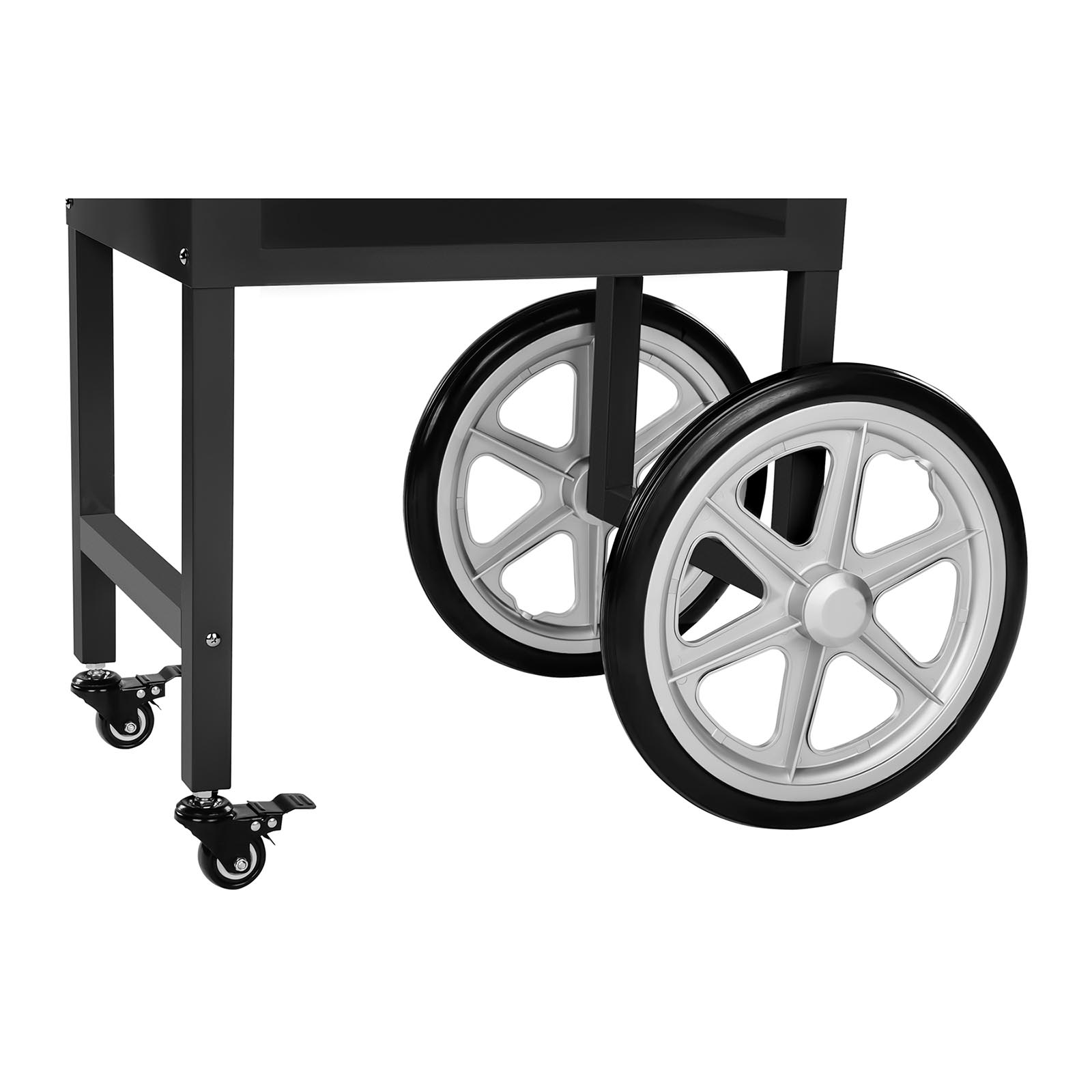 Macchina per popcorn con carrello - 1600 W - design RETRO | RCPW.16.2