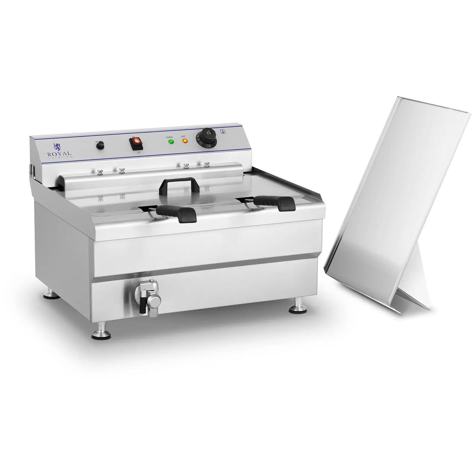 Friggitrice per pasticceria 2x30L, 400V | RCBG 30-2-B STH