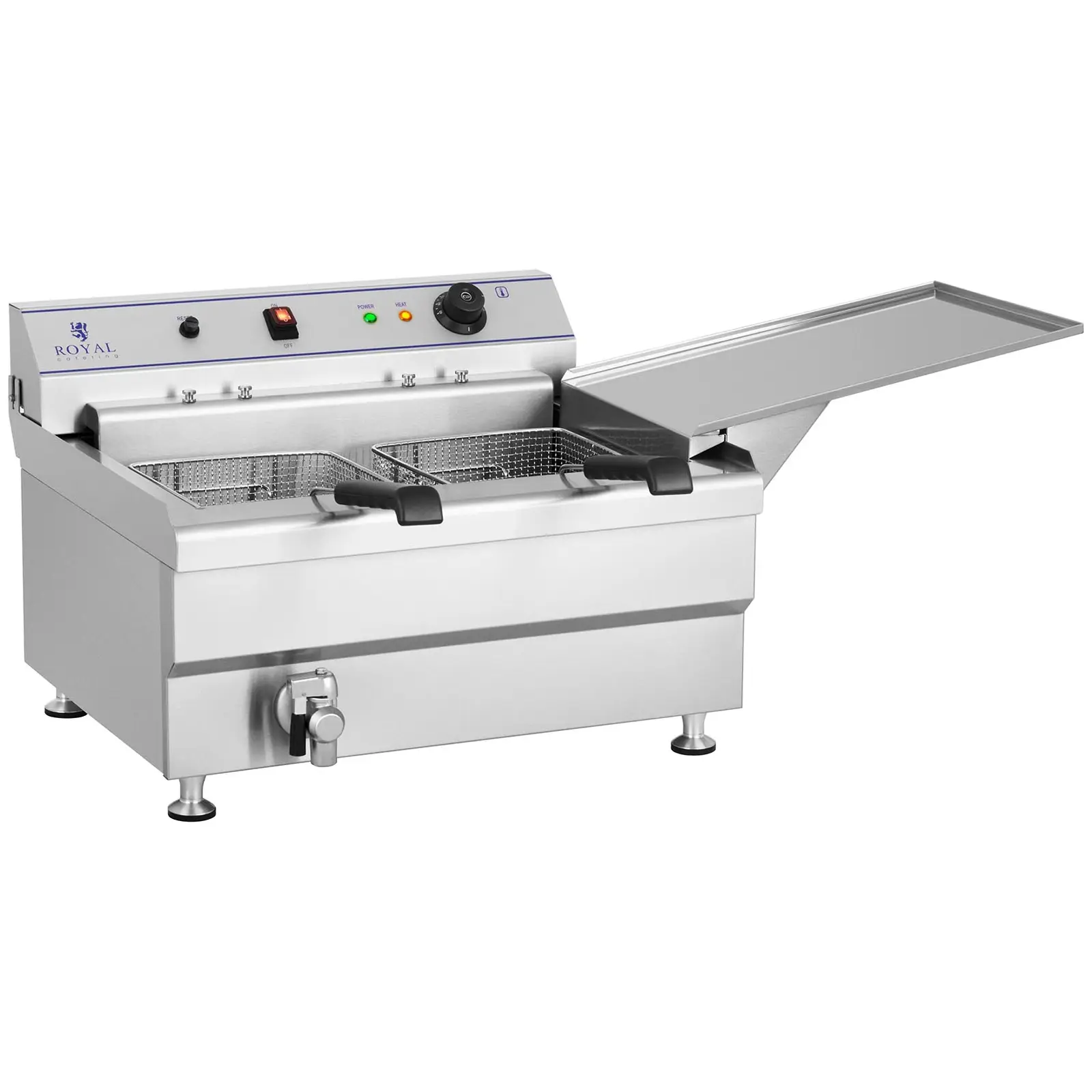 Friggitrice per pasticceria 2x30L, 400V | RCBG 30-2-B STH
