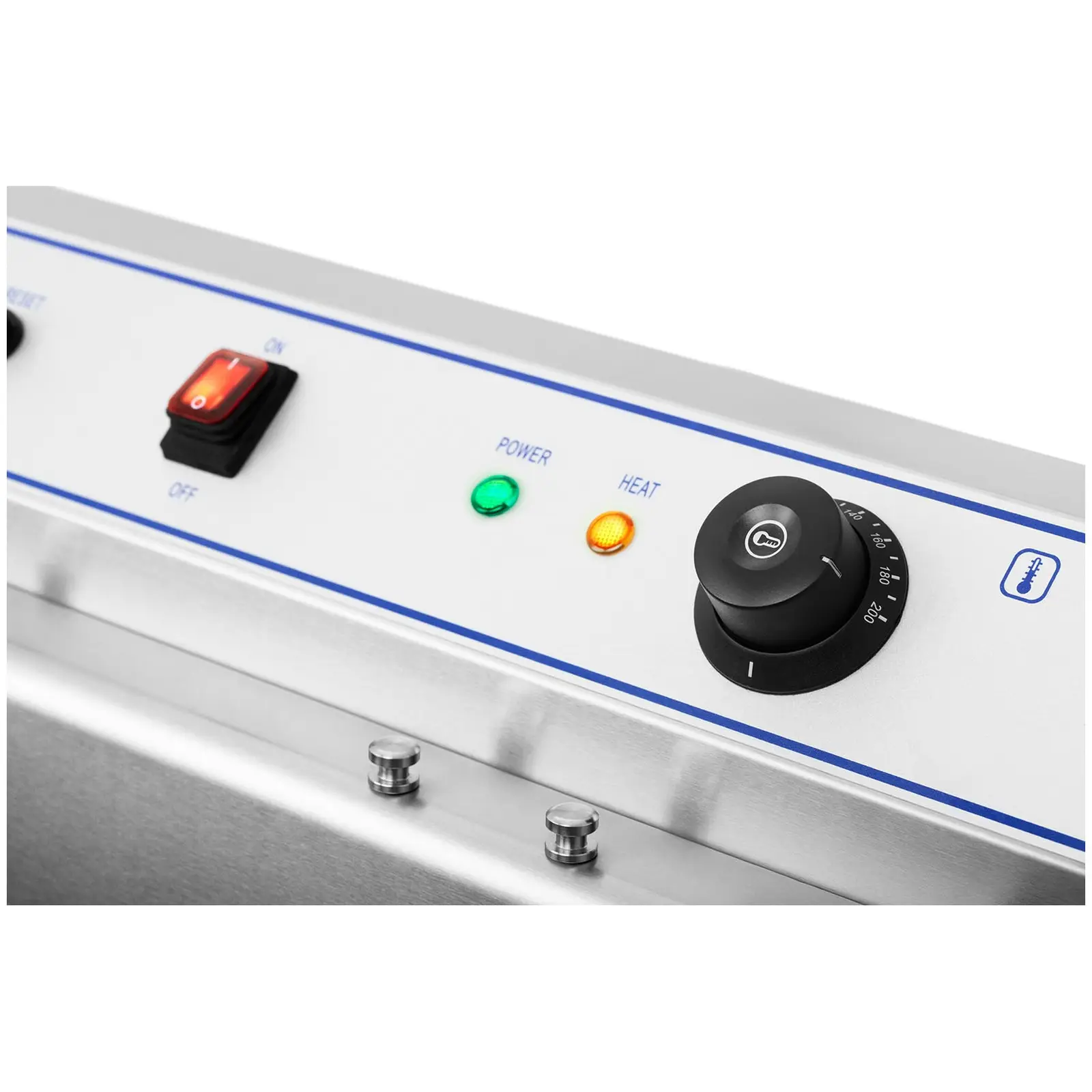 Friggitrice per pasticceria 2x30L, 400V | RCBG 30-2-B STH