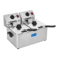Friggitrice 2x8L (termostato EGO) | RCEF 08D-EGO
