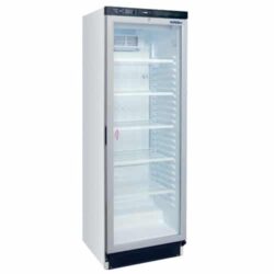 Frigorifero bianco ventilato con porta in vetro 372 L | FS 1380
