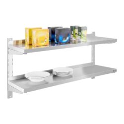 Ripiano a parete - 2 ripiani - 120 cm