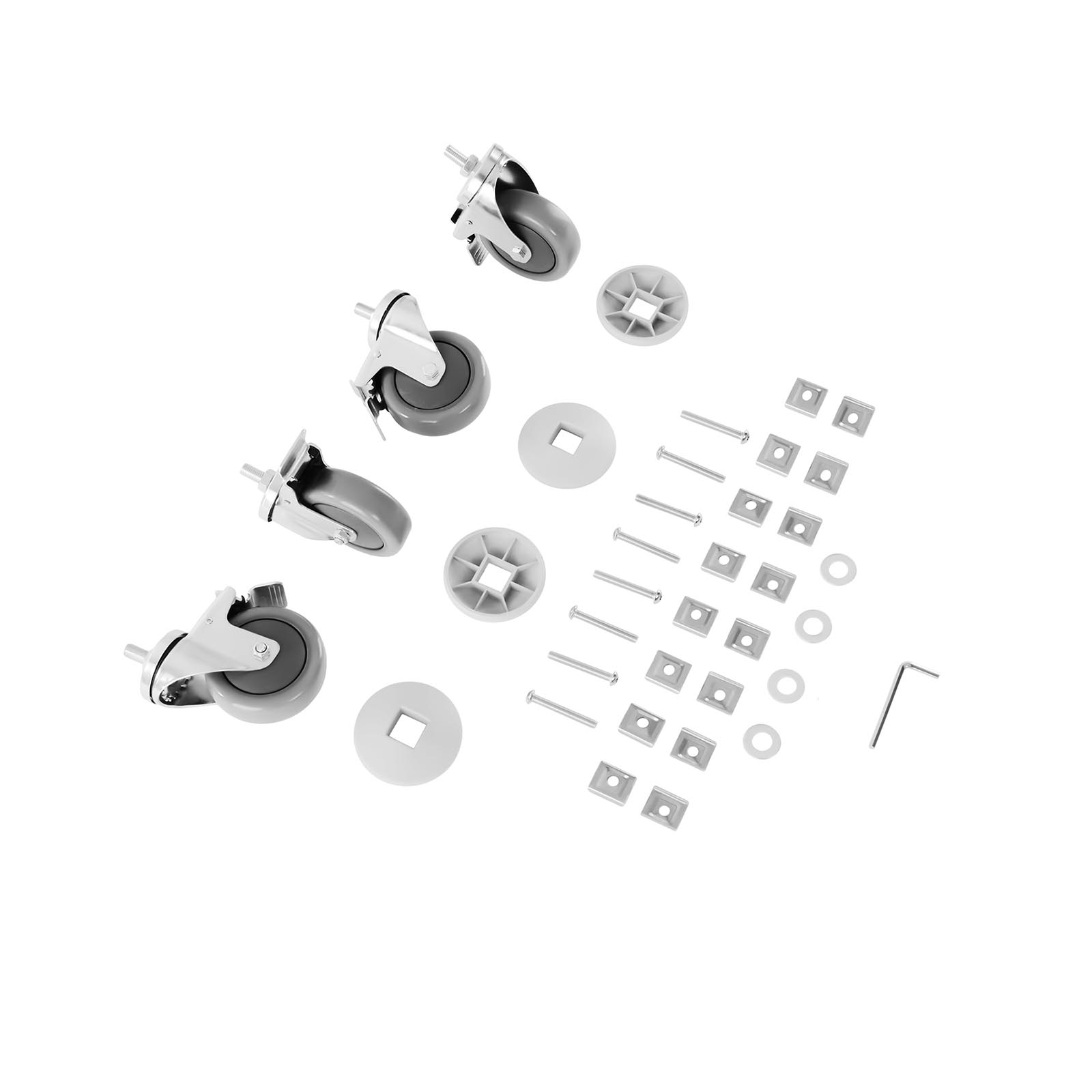 Carrello per tavolette - 16 cassetti GN