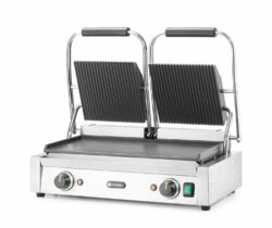 Piastra panini - doppia - 3600 W | Hendi 263808