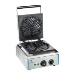 Piastra per waffle - 1 x 1500 W - forma a cuore