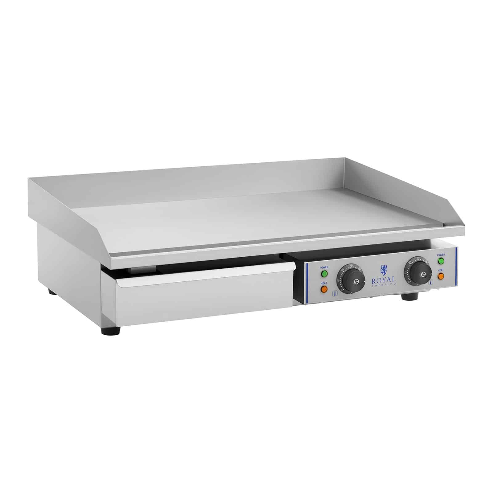 Fry top elettrico - 72,5 cm - liscio - 2 x 2,2 kW | RCEG-75