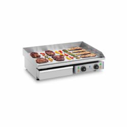 Fry top elettrico - 72,5 cm - liscio - 2 x 2,2 kW | RCEG-75