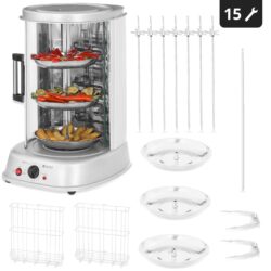 Griglia verticale - 4 spiedi 1 - 1800 W - 31 L | RCGV-1800