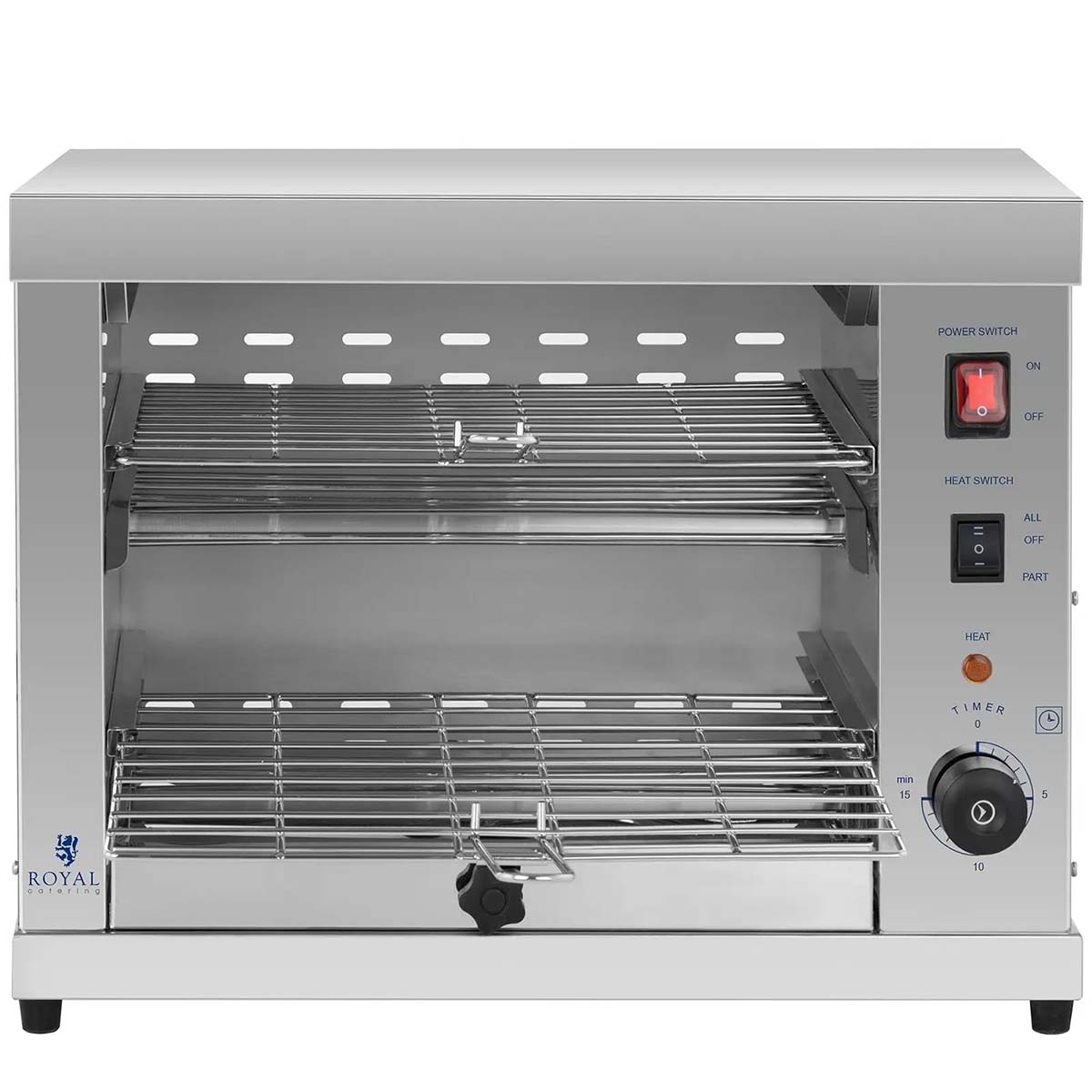 Salamandra - 3250 watt - elementi riscaldanti al quarzo