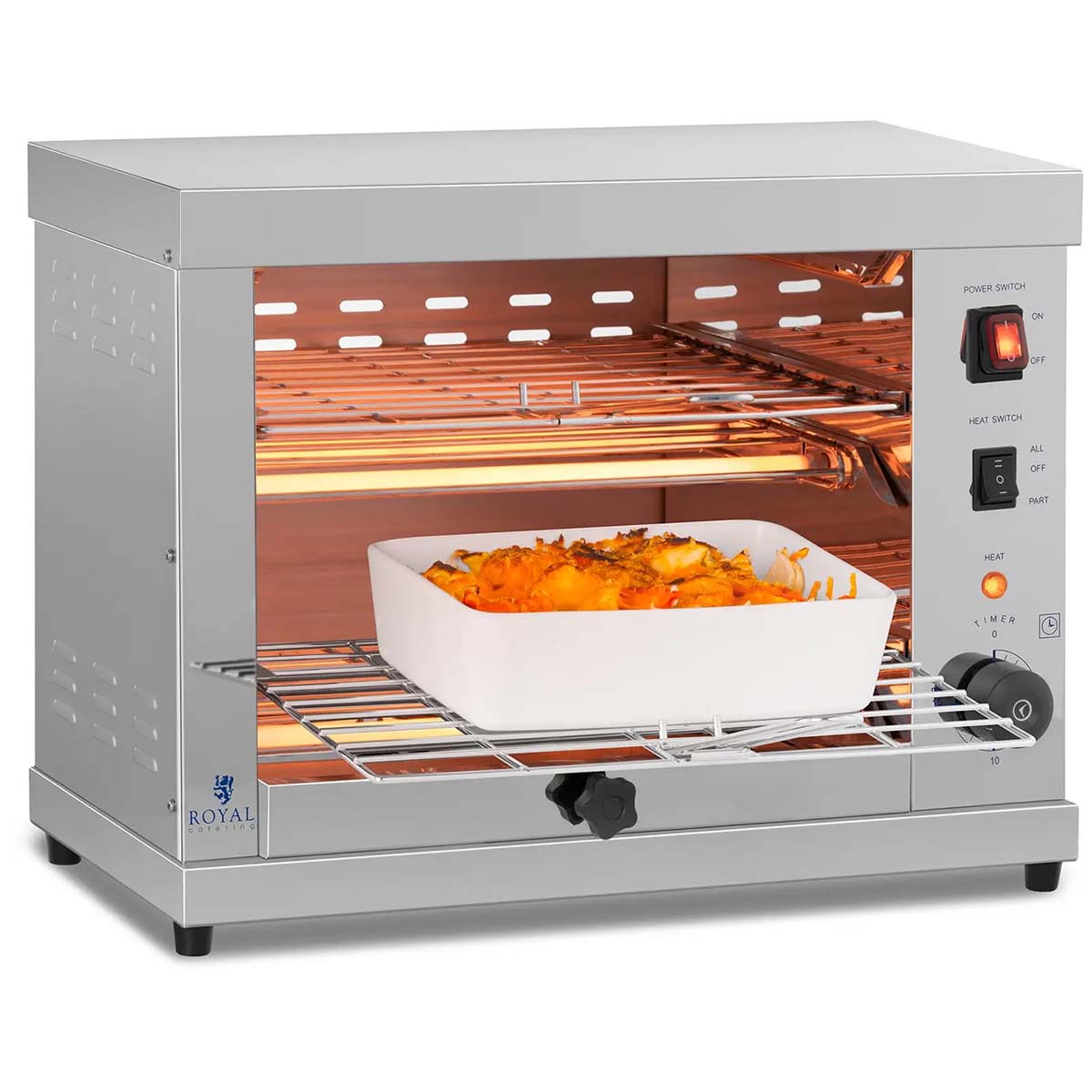 Salamandra - 3250 watt - elementi riscaldanti al quarzo