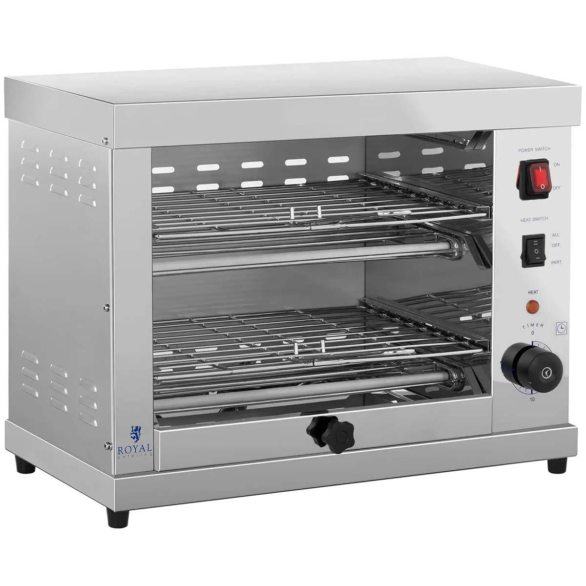 Salamandra - 3250 watt - elementi riscaldanti al quarzo
