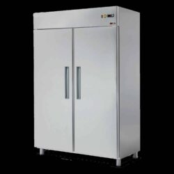 Frigorifero ventilato a due porte in acciaio inox 1400 L | RT-1402L