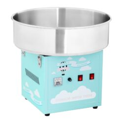 Macchina per zucchero filato - 52 cm - 1 200 W - turchese | RCZK-1200- BG