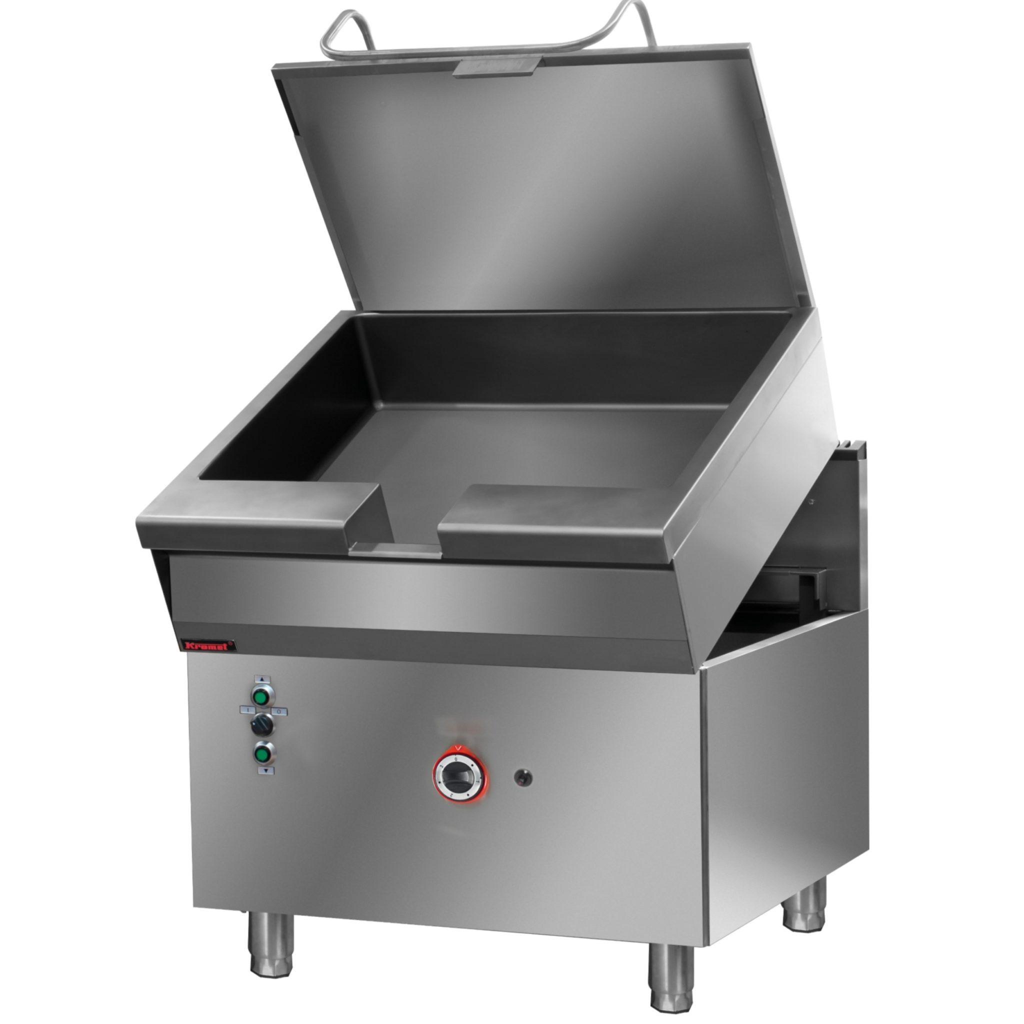 Padella ribaltabile a gas 80 L - 900x900 mm - 18 kW - 900.PTG-05EX