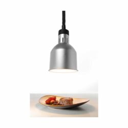 Lampada riscaldante - 250 W - argento | Hendi 273883