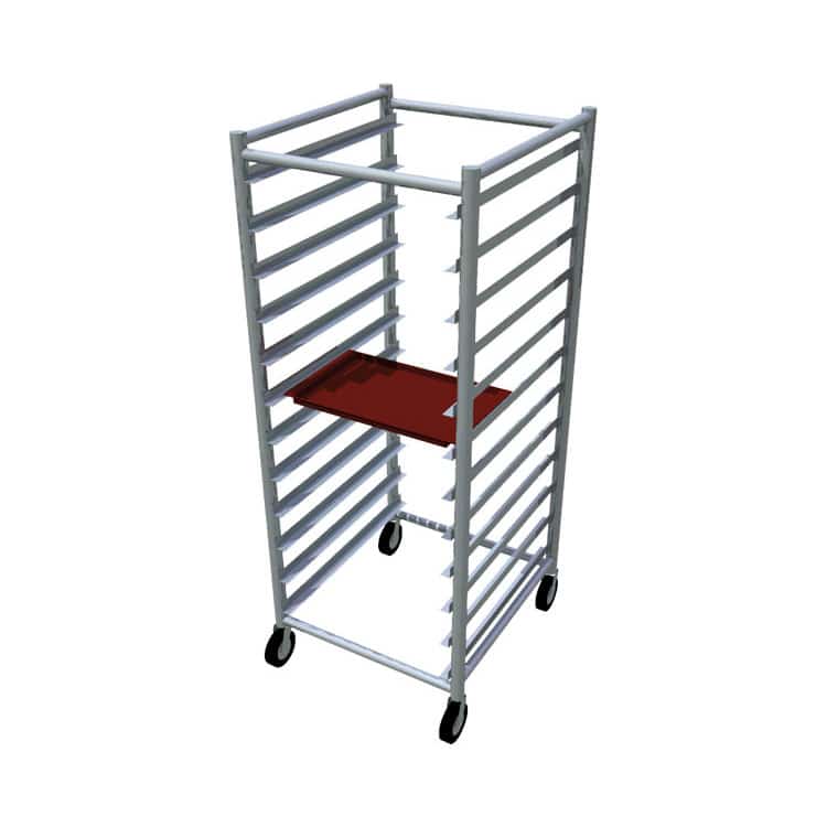Carrello per riporre vassoi T-SP-1 T