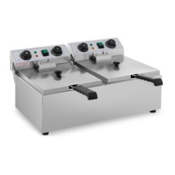 Friggitrice elettrica - 2 x 5,5 litri - timer - 230 V | RCTF 10DB