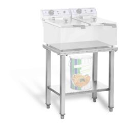 Supporto per friggitrice - 2x17 l - 62 x 42 cm | RCEF-SET2