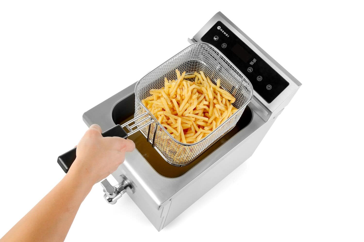 Friggitrice a induzione - 8 L - Kitchen Line | Hendi 215012