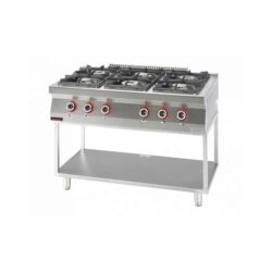 Cucina a gas con 6 bruciatori | 700.KG-6.T