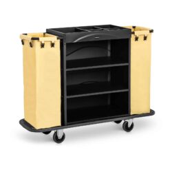 Carrello alberghiero - 2 contenitori per biancheria - 150 kg | UNICLEAN 142B
