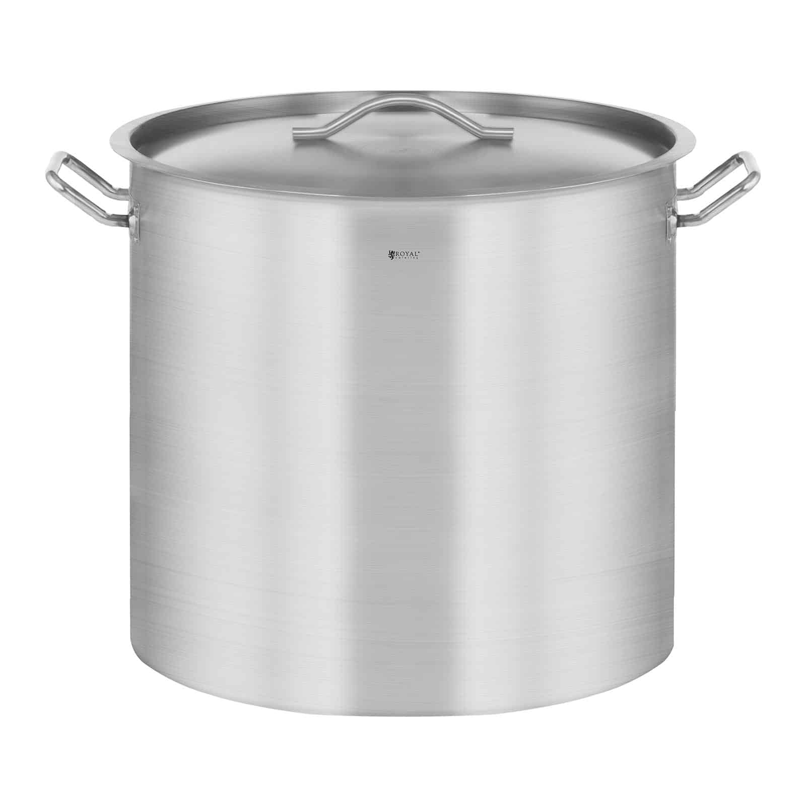 Pentola in acciaio inox - 71 l - coperchio | RCST-71LI-E
