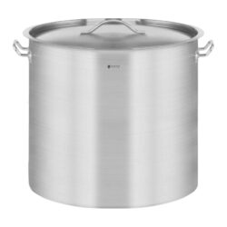 Pentola in acciaio inox - 50 L - coperchio | RCST-50E