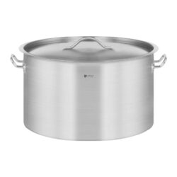 Pentola in acciaio inox - 44 L - coperchio | RCST-44E3-S