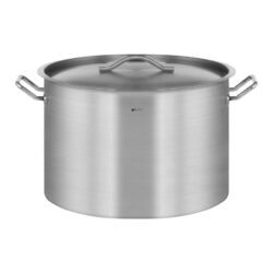 Pentola in acciaio inox - 113 L - coperchio | RCST-113E3-S