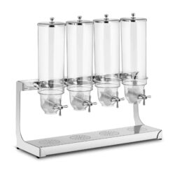 Dispenser per cereali - 14 l - acciaio inox | RCCS-3.5LSS4