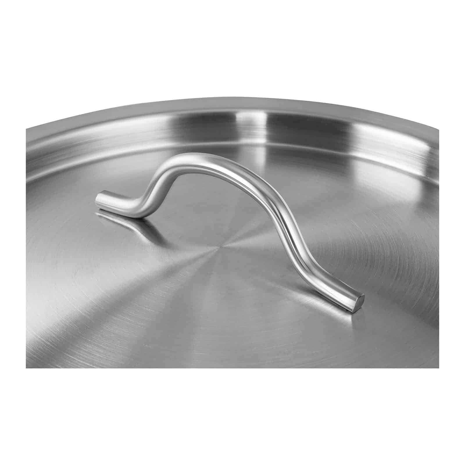 Pentola in acciaio inox - 14 l - coperchio | RCST-14E3-S