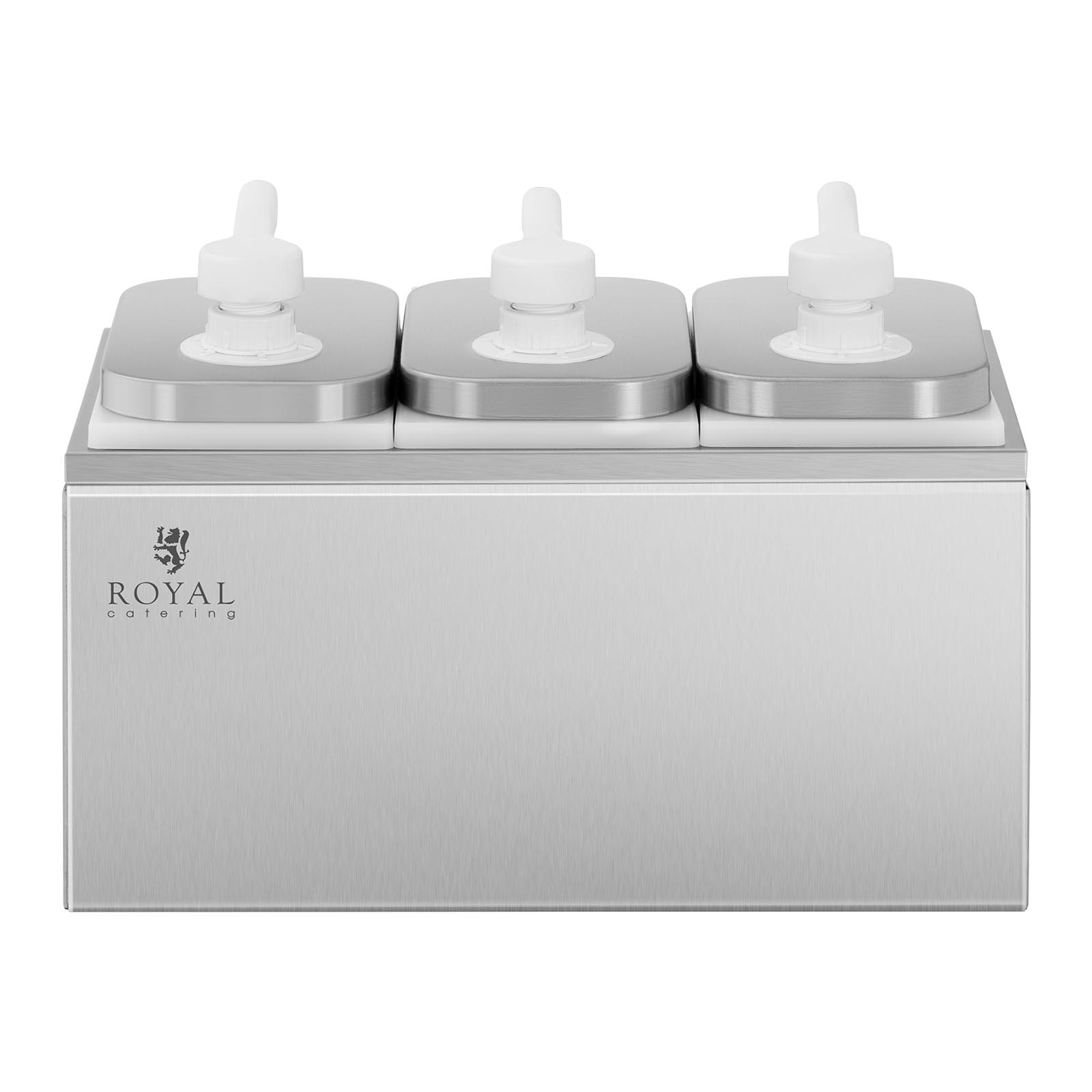 Bottiglia dosatrice per salse - 3 x 2 l | RCDI-6L