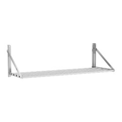 Mensola da parete in acciaio inox - 120 x 45 cm | RC-TFWH12045