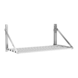 Mensola da parete in acciaio inox - 80 x 45 cm | RC-TFWH8045