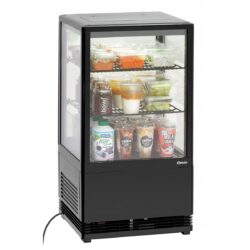 Vetrina refrigerata 58 L - nera | Bartscher 700358G