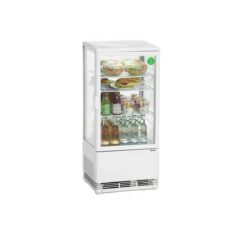 Vetrina refrigerata - 78 L - bianca | Bartscher 700578G