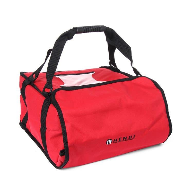 Borsa termica per pizza - 4 pz di scatole - 35x35 cm | Hendi 709825