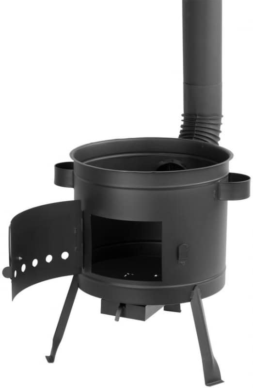 Set per paiolo da gulasch e macellazione, paiolo da 22 l