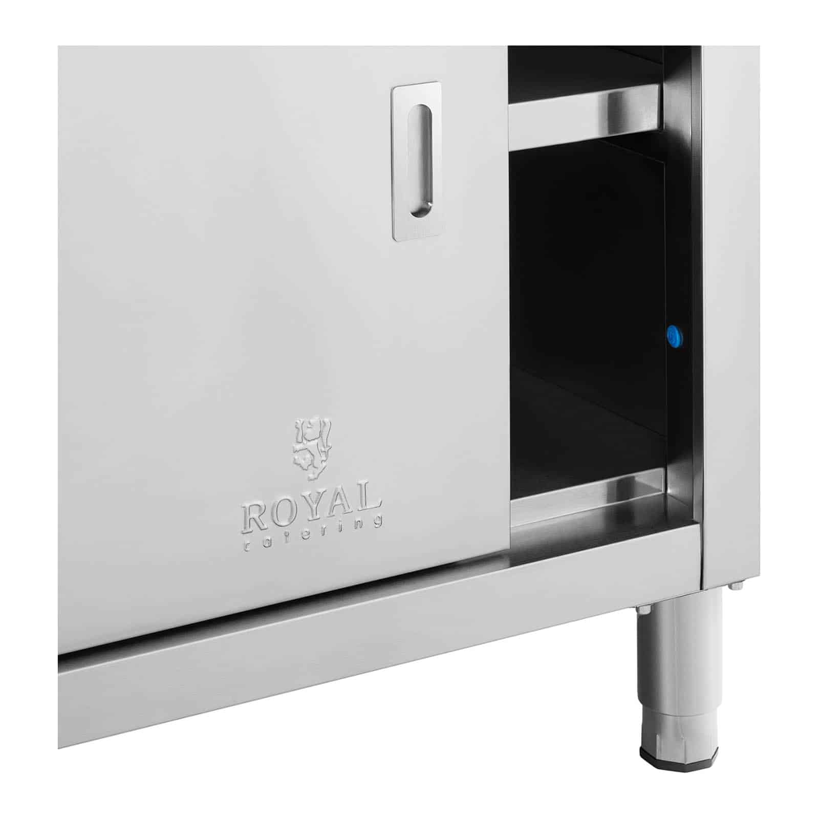 Mobile da cucina con bordo superiore 200 x 70 cm | RCSSCB-200X70-EB