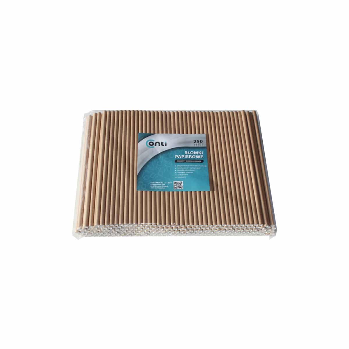 Cannucce di carta - 250pz | marroni