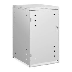 Box in acciaio inox per bidoni della spazzatura - 240 L | ULX-120-1