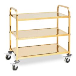 Carrello da servizio fino a 240 kg - dorato | RCSW 3.1G