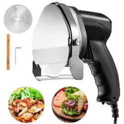 Coltello elettrico per kebab - 80W | 2 800 giri/min.