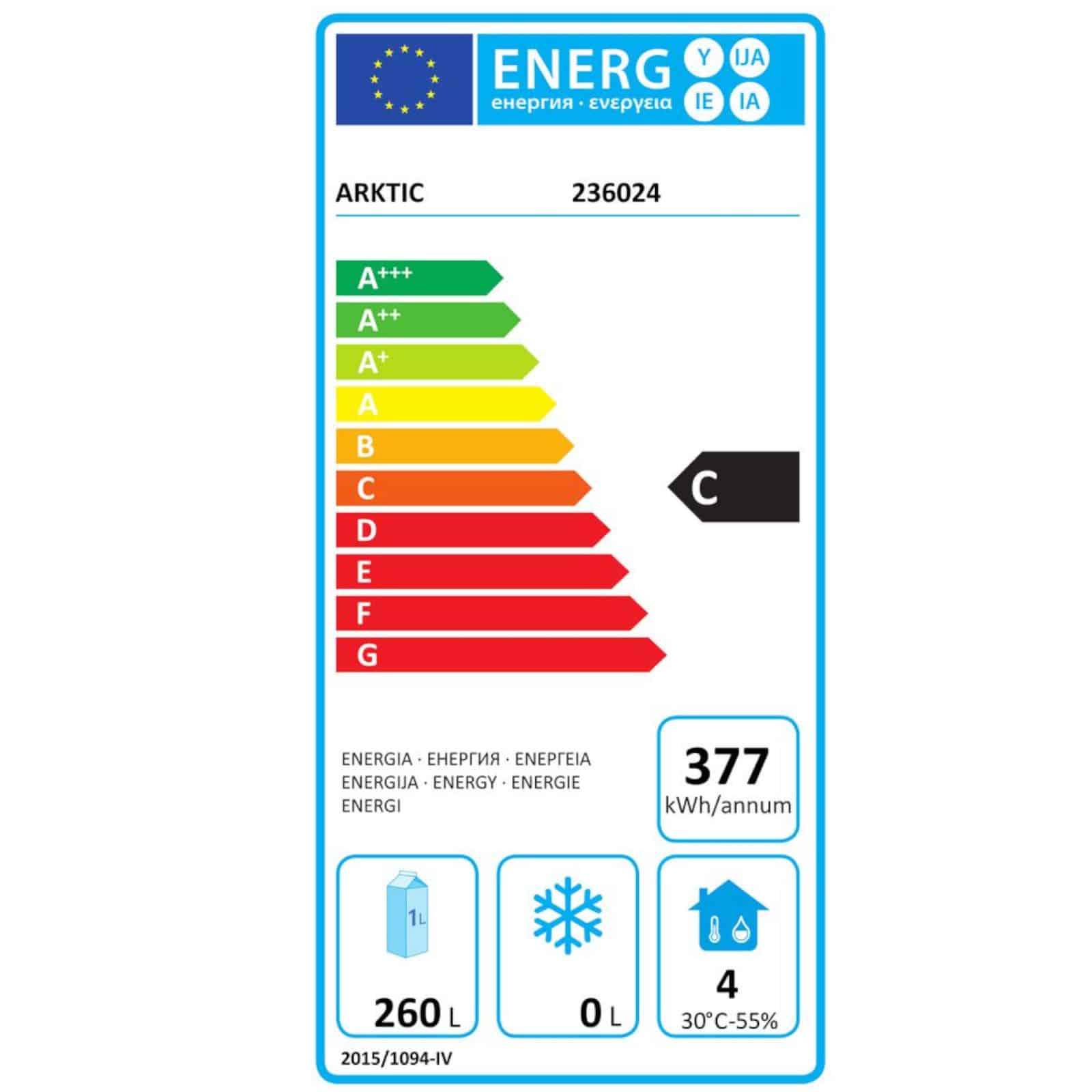 Armadio frigorifero Budget Line - 400 L | Hendi 236024