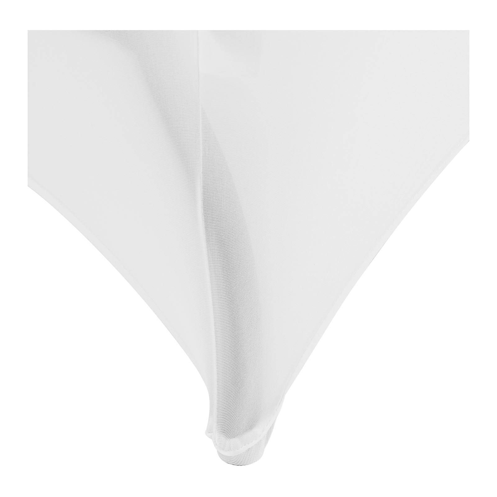 Copertura per tavoli rettangolari - bianca - 240 cm