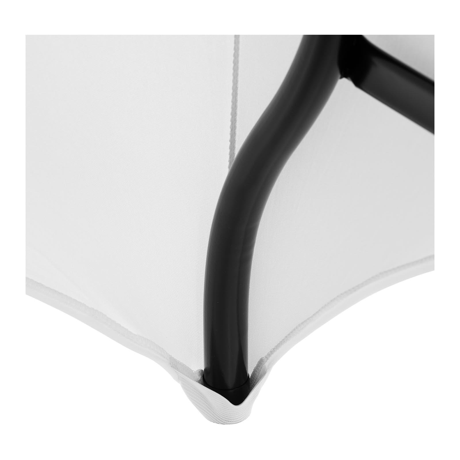 Copertura per tavoli rettangolari - bianca - 240 cm